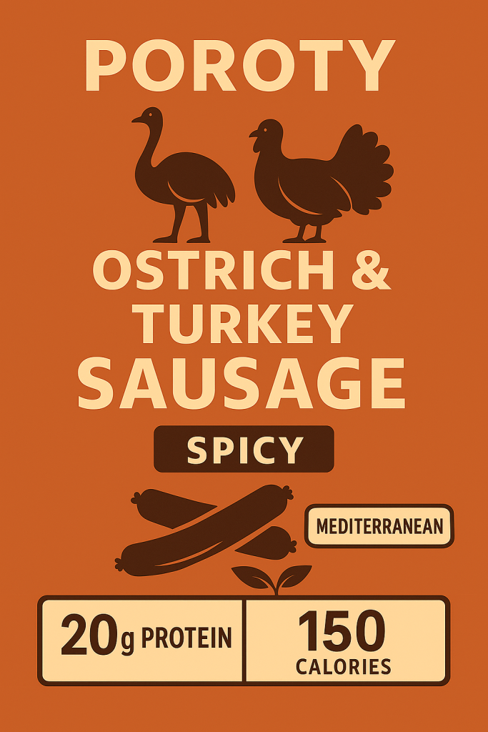 Discover the natural power  of ostrich, turkey, and pheasant